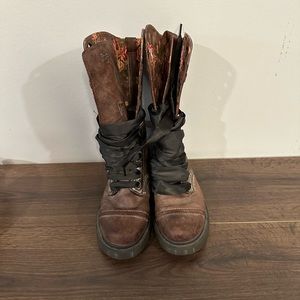 Dr. Martens Brown Leather Boots